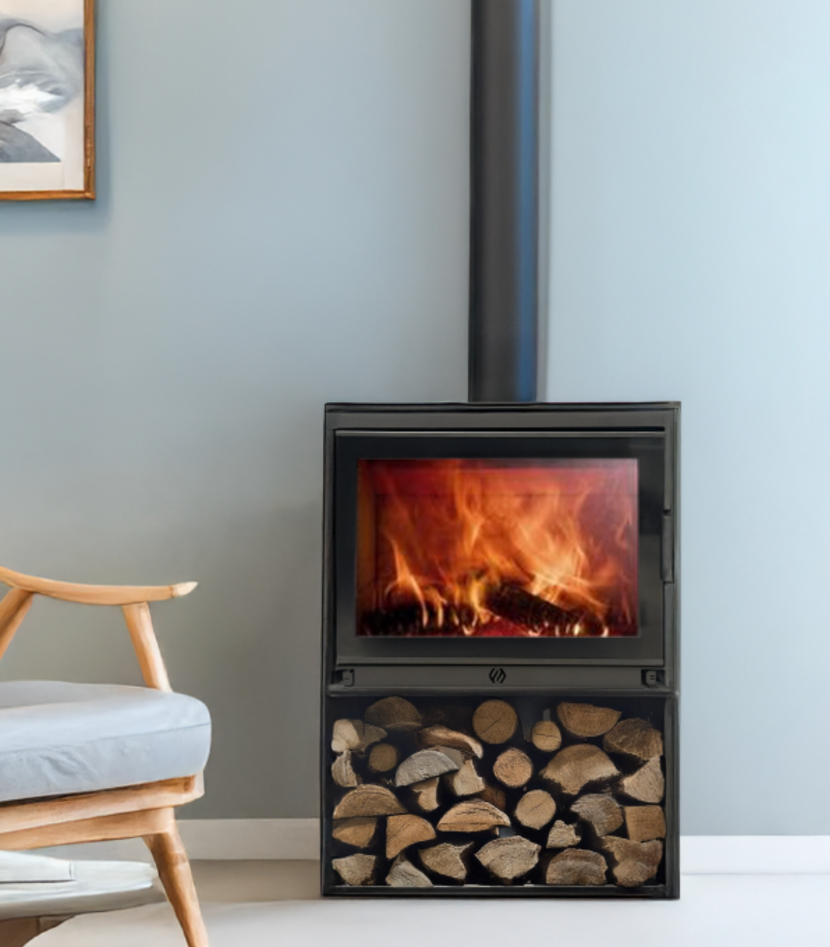 Paul Agnew Designs i700 Freestanding Wood Fireplace