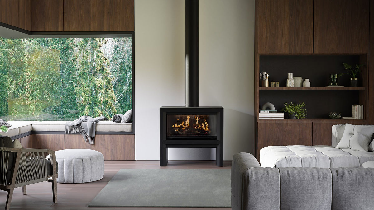 Escea LFS800 Holographic Electric Freestanding Fireplace
