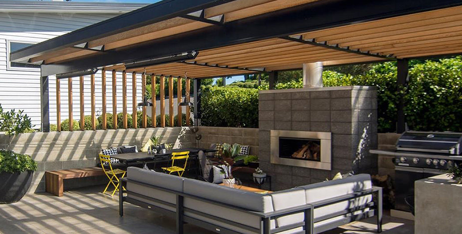 Escea EW5000 Outdoor Wood Cooking Fireplace