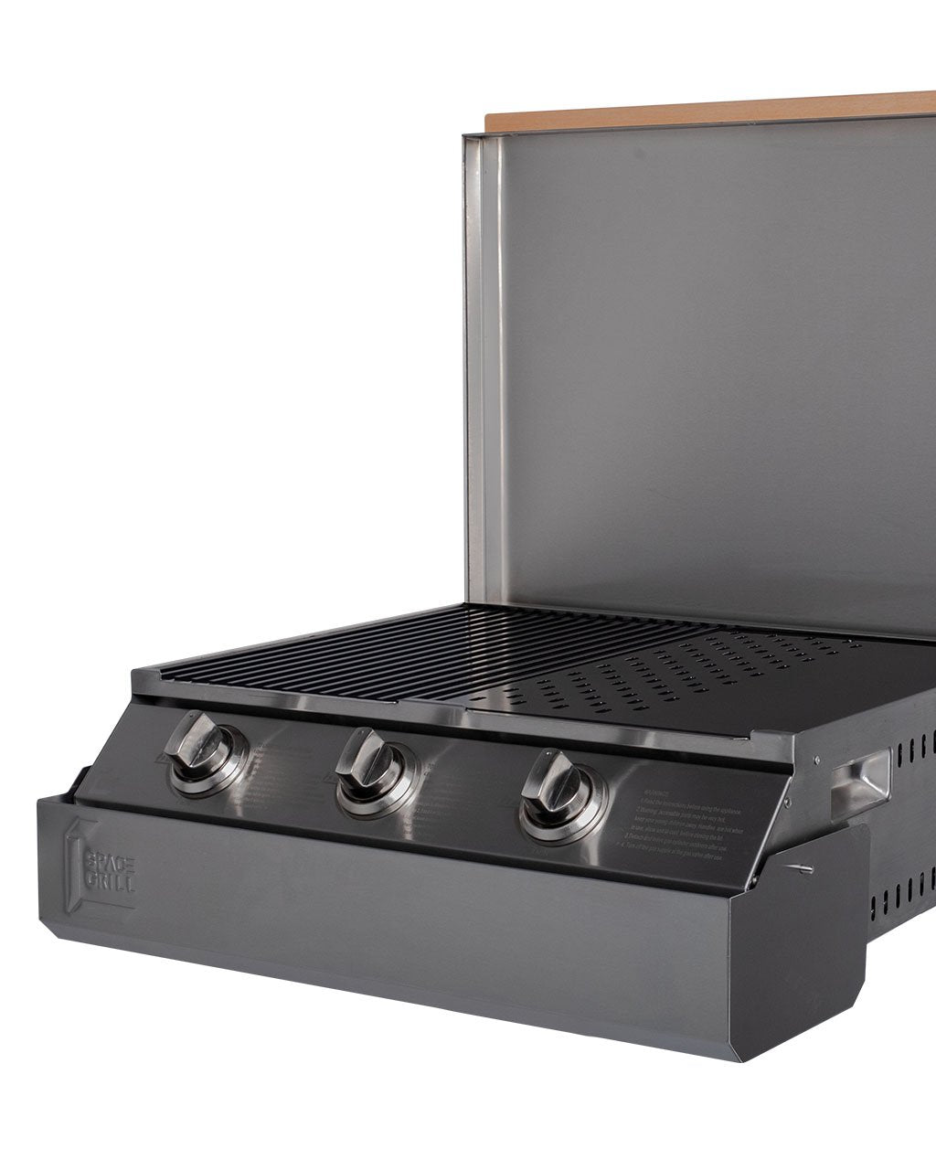 Space Grill 3 Burner BBQ - Natural Gas