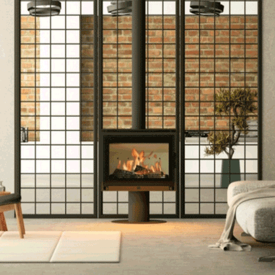 Paul Agnew Designs i700 Freestanding Wood Fireplace