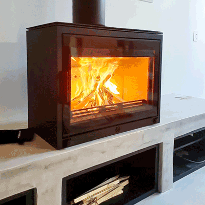 Paul Agnew Designs i700 Freestanding Wood Fireplace