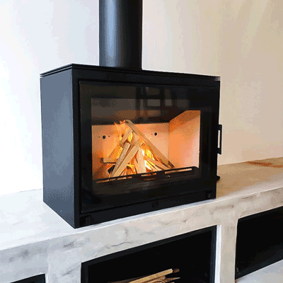 Paul Agnew Designs i700 Freestanding Wood Fireplace