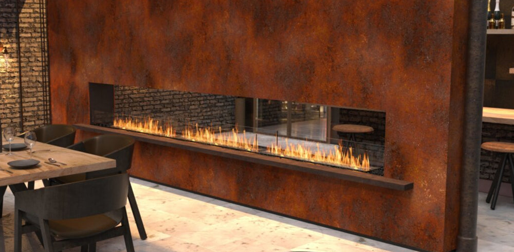Ecosmart Double Sided Flex 158 Fireplace
