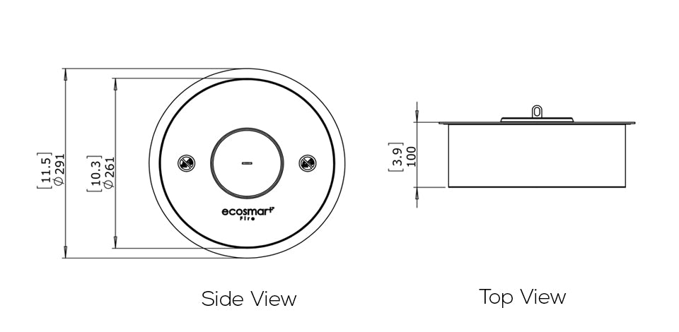 Ecosmart AB3 Ethanol Burner
