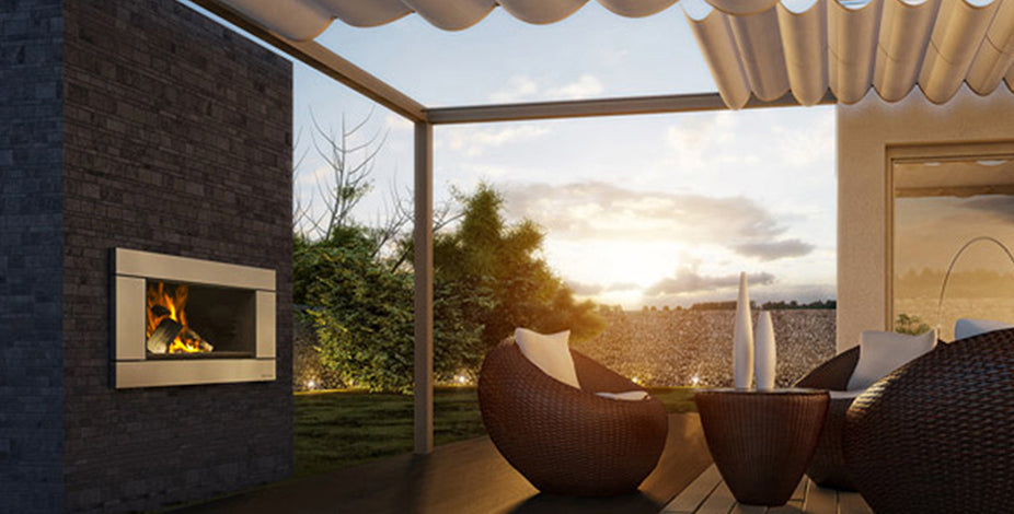 Escea EW5000 Outdoor Wood Cooking Fireplace