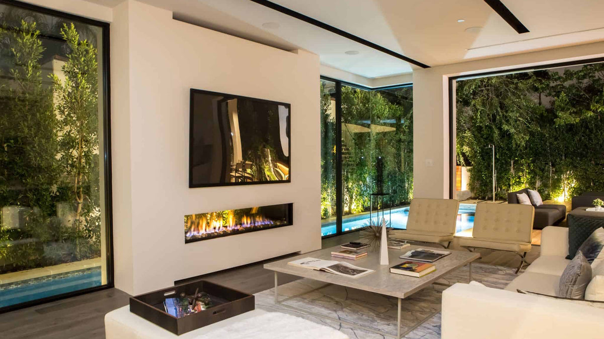 Double Sided Gas Fireplaces