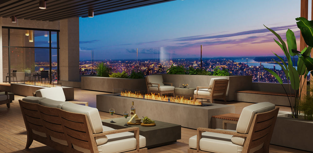 Ecosmart Bench Fireplaces