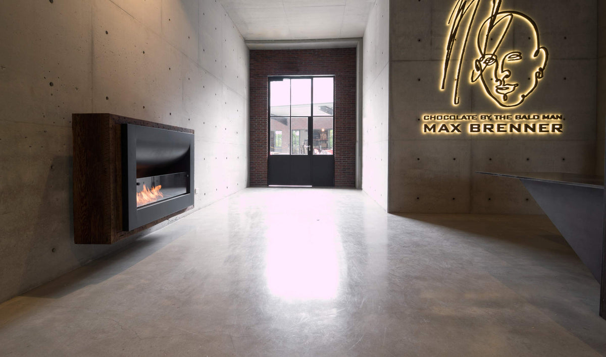 EcoSmart Curved Fireplaces