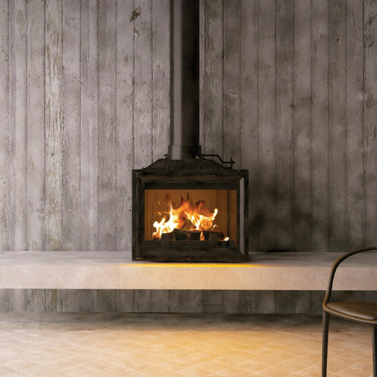 Freestanding Wood Fireplaces