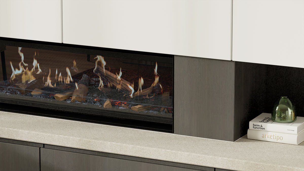 Escea LE1250 Holographic Electric Fireplace