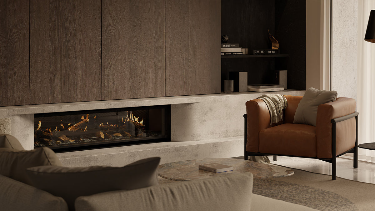 Escea LE1550 Holographic Electric Fireplace