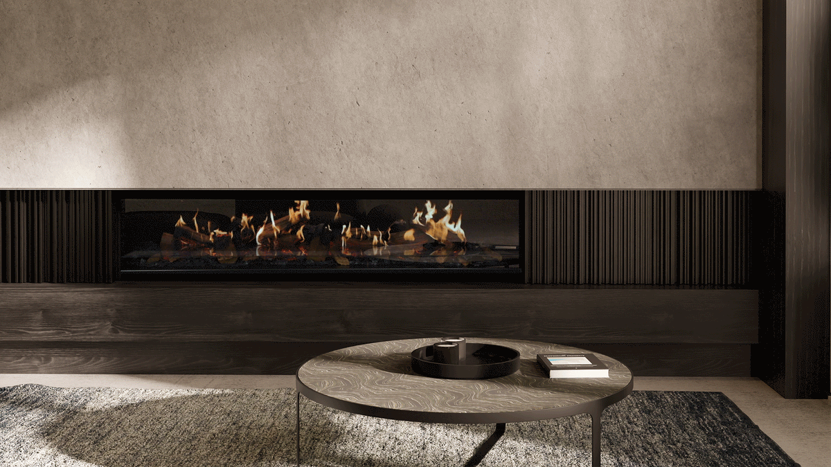 Escea LE1750 Holographic Electric Fireplace