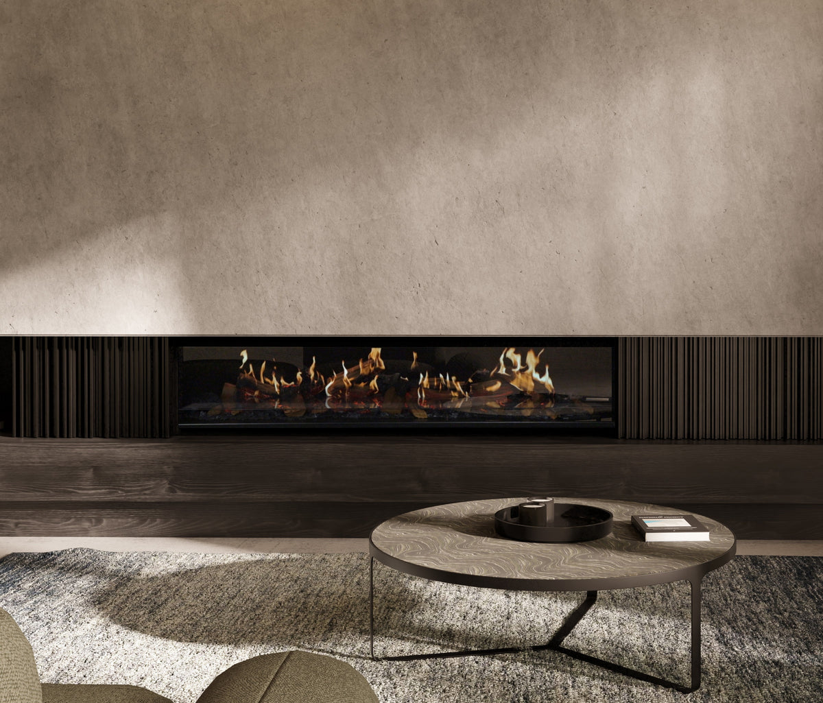 Escea LE1750 Holographic Electric Fireplace
