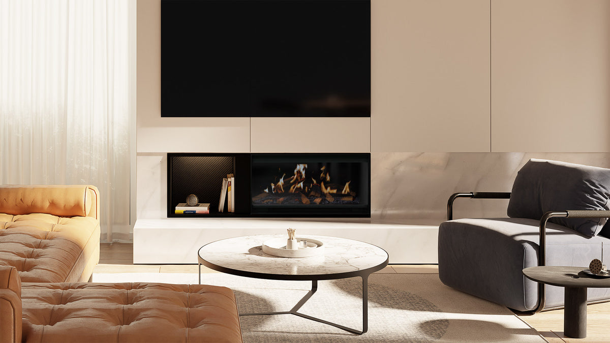 Escea LE800 Holographic Electric Fireplace