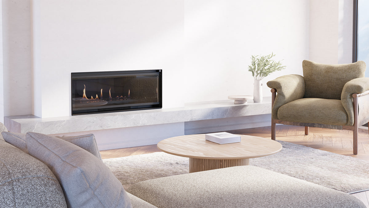 Escea LR1000 Holographic Electric Fireplace