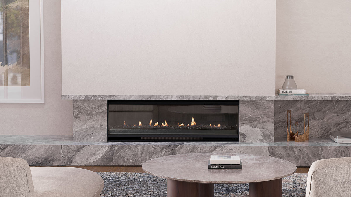 Escea LR1250 Holographic Electric Fireplace
