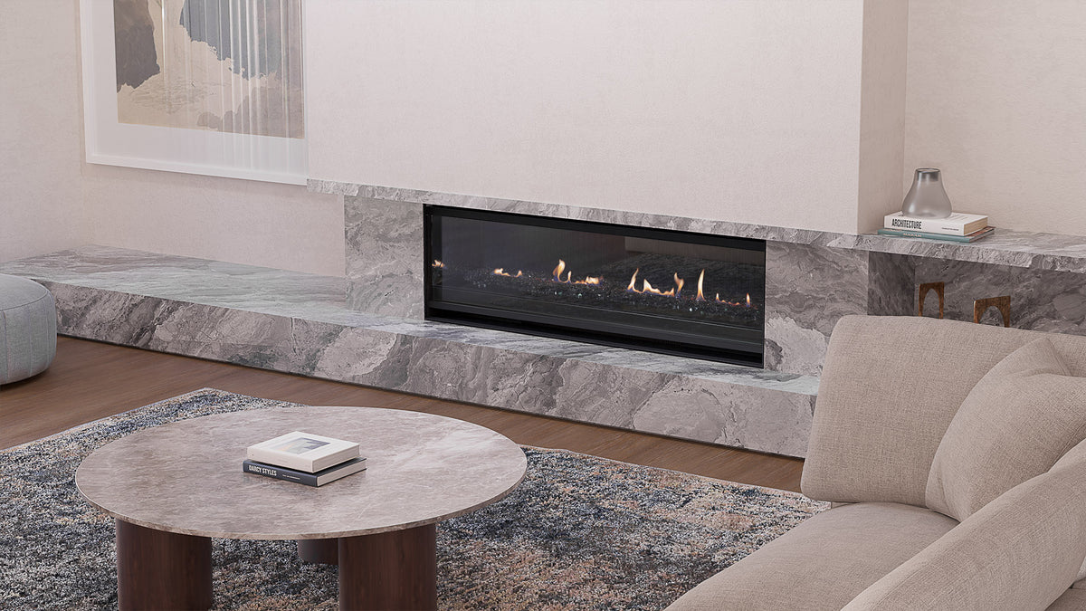 Escea LR1250 Holographic Electric Fireplace