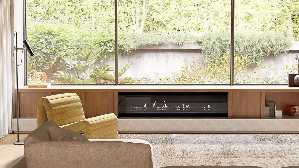 Escea LR1750 Holographic Electric Fireplace