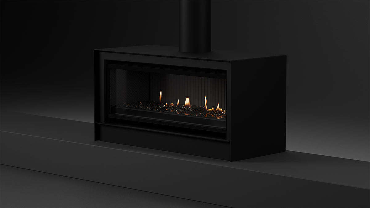 Escea LRFS1000 Holographic Electric Freestanding Fireplace