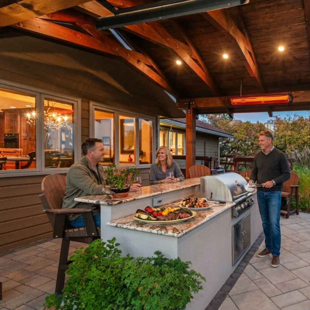 Bromic Platinum Smart-Heat Electric Outdoor Heater