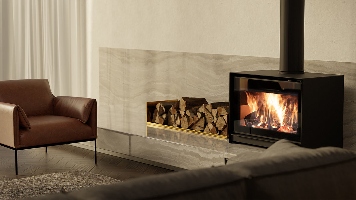 Escea TFS850 Freestanding Wood Fireplace