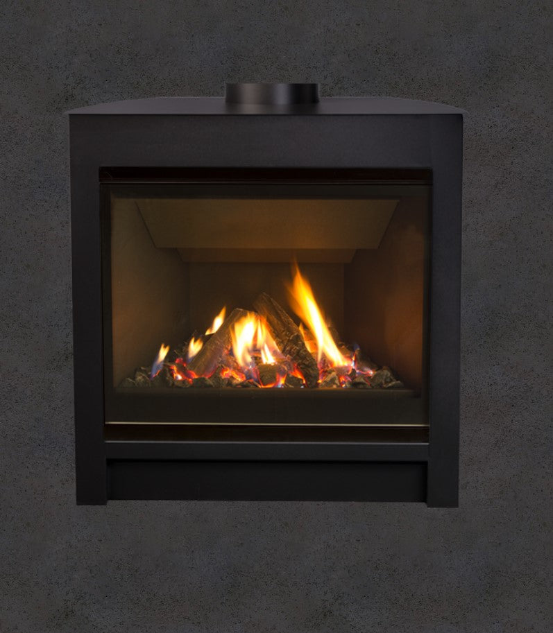 Escea DFS730 Freestanding Gas Fireplace – Hot Water & Heating