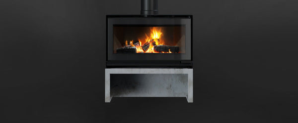 Escea TFS1000 Freestanding Wood Fireplace – Hot Water & Heating