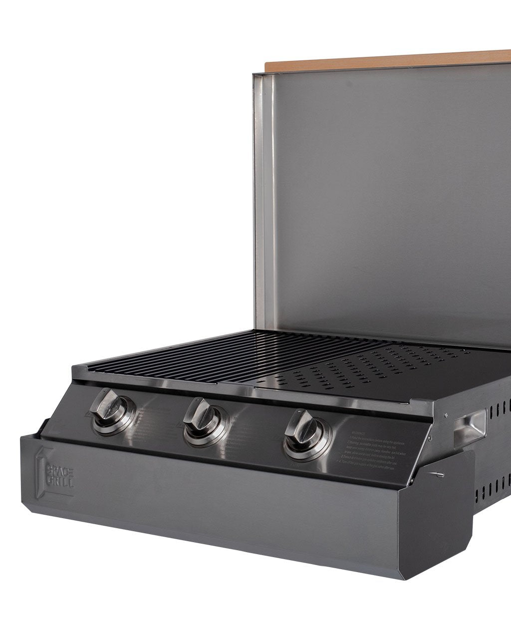 Space Grill 3 Burner BBQ - LPG