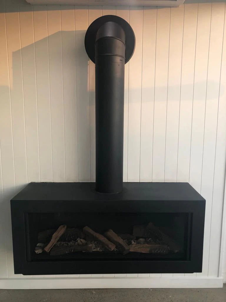 Ex-Display Ortal Stand Alone 110 Natural Gas Fireplace