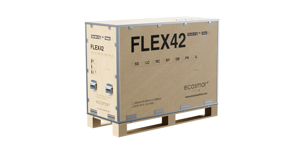 Ecosmart Double Sided Flex 42 Fireplace