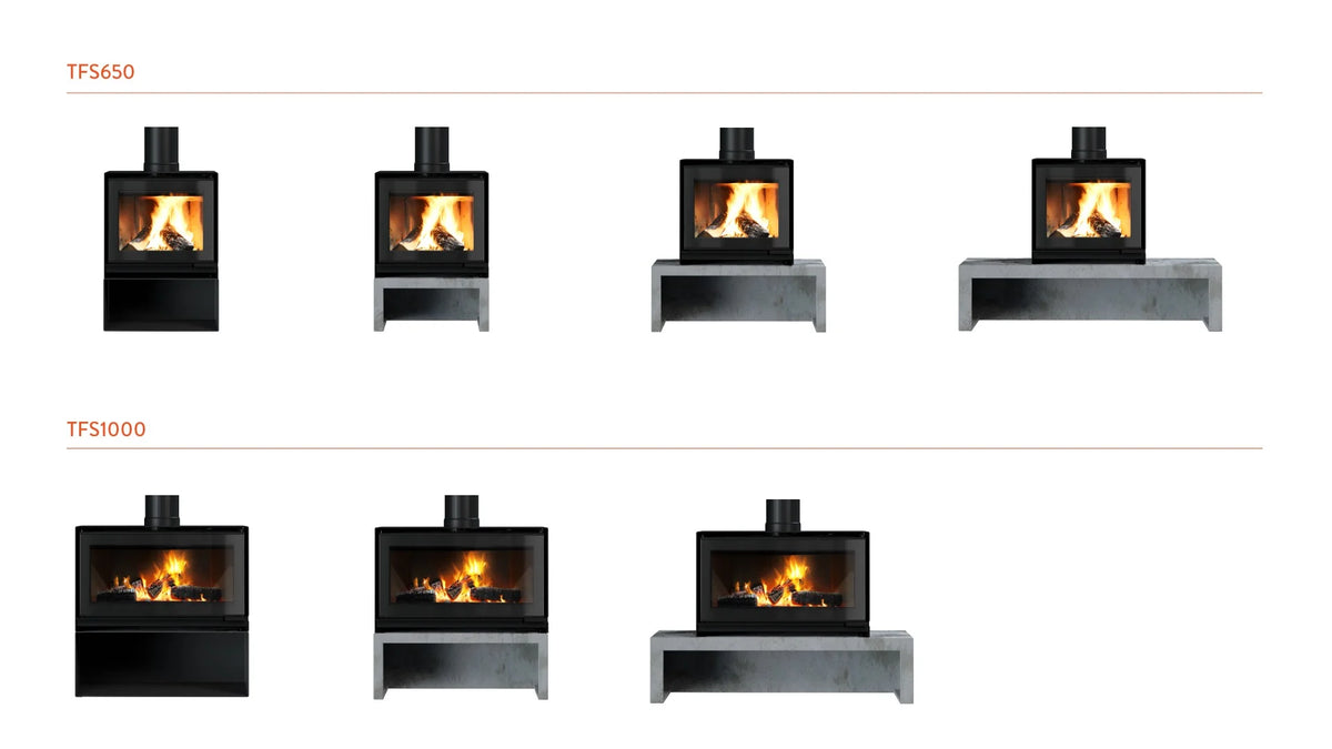 Escea TFS650 Freestanding Wood Fireplace