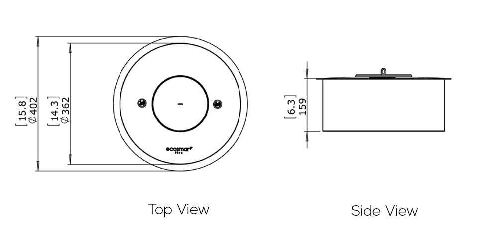 Ecosmart AB8 Ethanol Burner