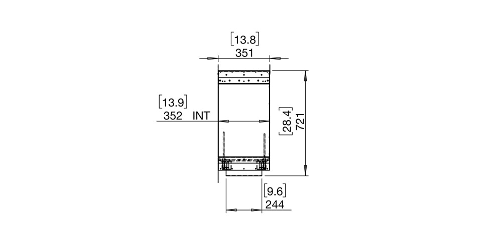 Ecosmart Double Sided Flex 18 Fireplace