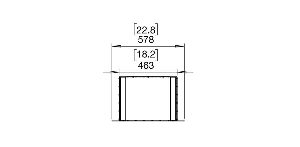 Ecosmart Double Sided Flex 18 Fireplace