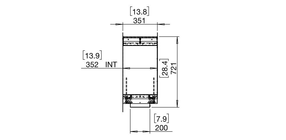 Ecosmart Double Sided Flex 68 Fireplace