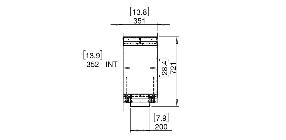 Ecosmart Double Sided Flex 86 Fireplace