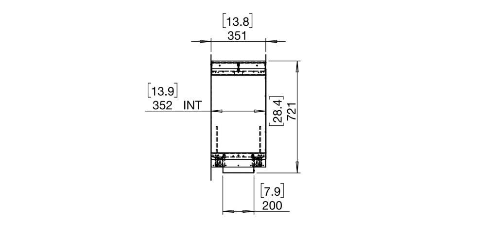 Ecosmart Double Sided Flex 104 Fireplace