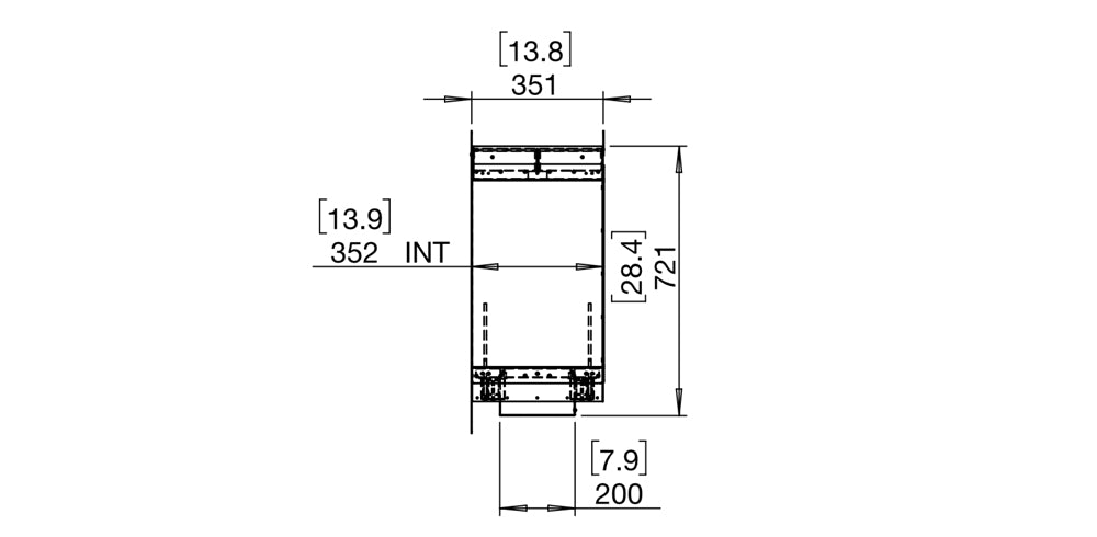 Ecosmart Double Sided Flex 32 Fireplace