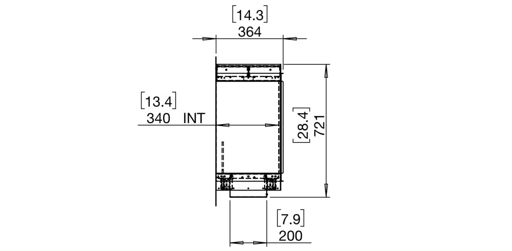Ecosmart Single Sided Flex 50 Fireplace