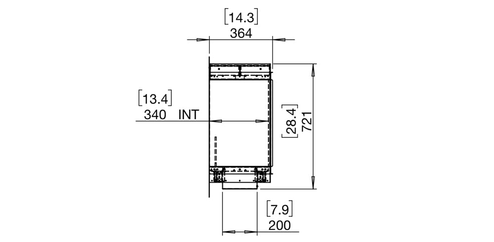 Ecosmart Single Sided Flex 86 Fireplace