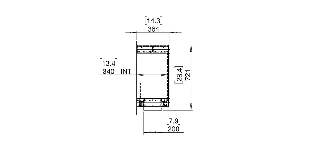 Ecosmart Single Sided Flex 122 Fireplace