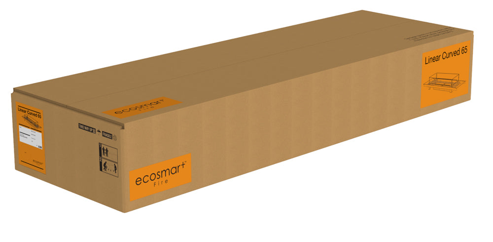 Ecosmart Linear Curved 65 Fire Pit Kit