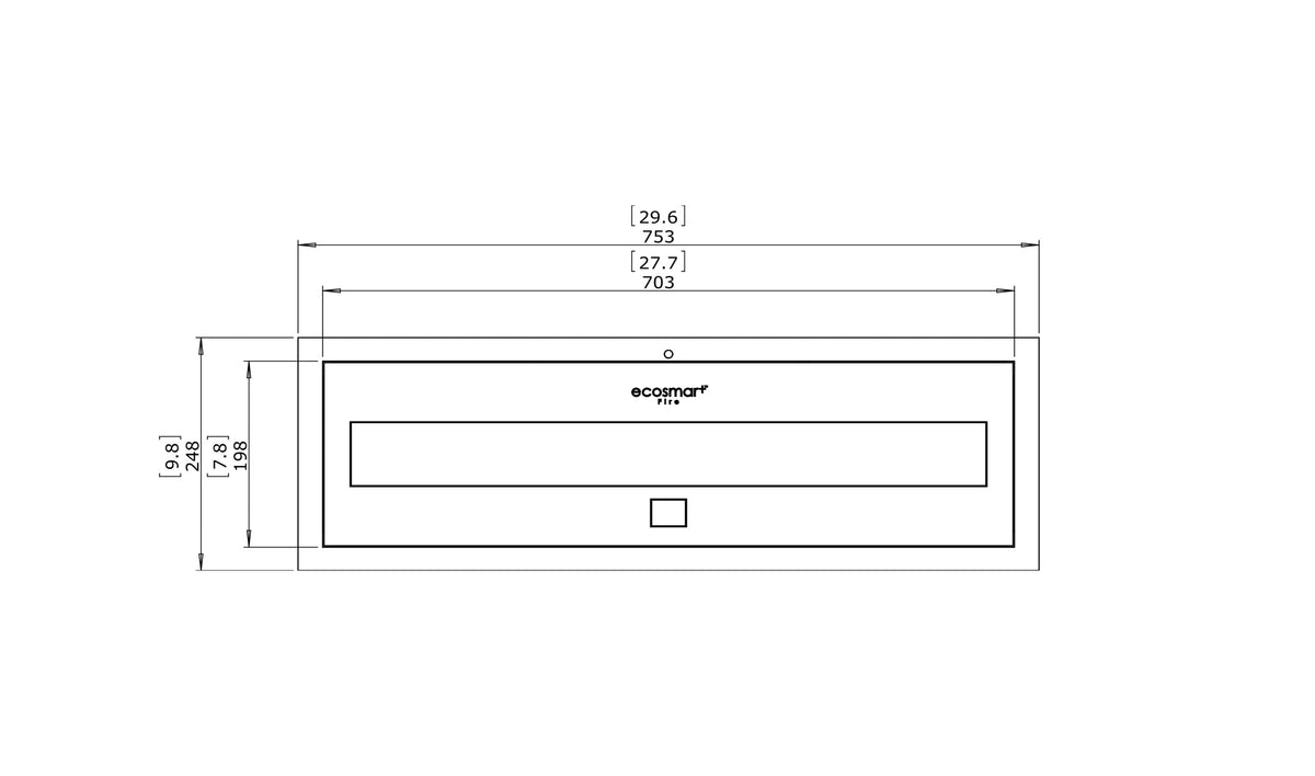 Ecosmart XL700 Ethanol Burner