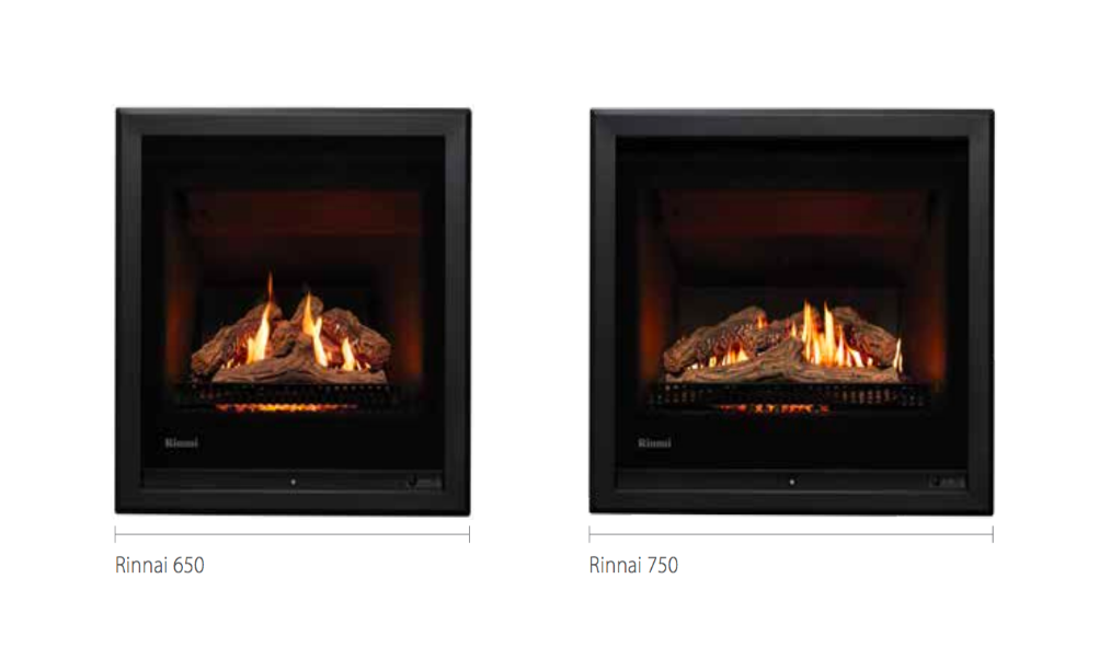 Rinnai 650 Gas Fireplace